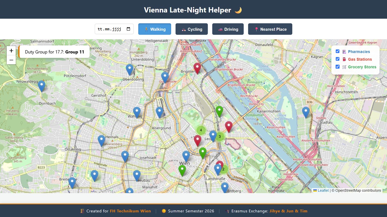 Vienna Late-Night Helper